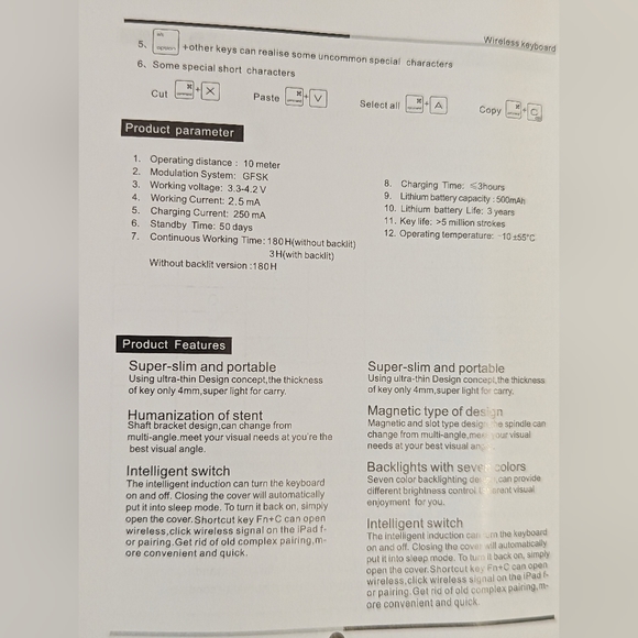 IPad Wireless Keyboard Case - Picture 4 of 4